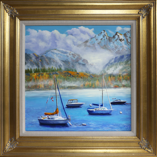 Click to view detail for Misty Morning 18x18 $1950